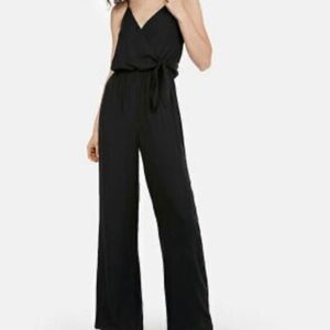 Express Wrap Waist Wide Leg Jumpsuit